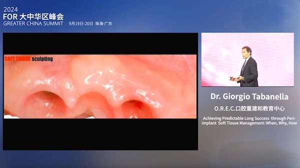 Giorgio Tabanella lecturing