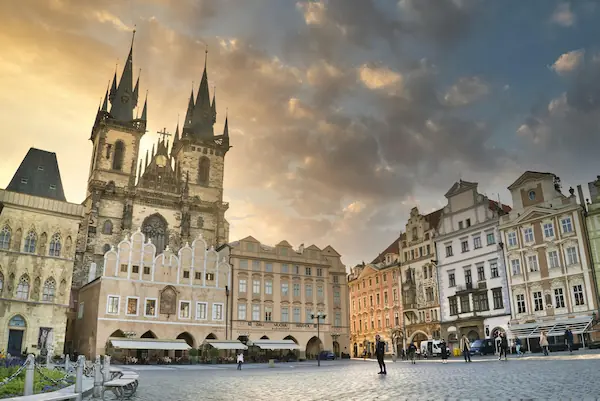 Praga piazza